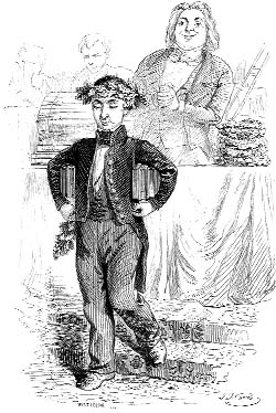 РИСУНОК ИЗ ЖУРНАЛА “ОТЕЧЕСТВЕННЫЕ ЗАПИСКИ”