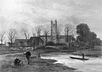 ЗАЛИВНЫЕ ЛУГА ОКОЛО УИНЧЕСТЕРСКОГО КОЛЛЕДЖА